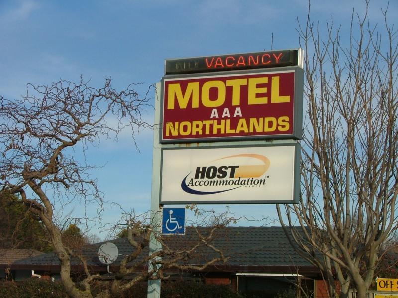 Aaa Northlands Motel Christchurch Zewnętrze zdjęcie